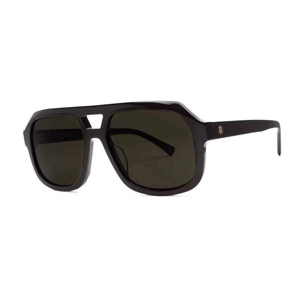 NEW ELECTRIC VISUAL unisex - augusta sunglasses in gloss black / grey polarized